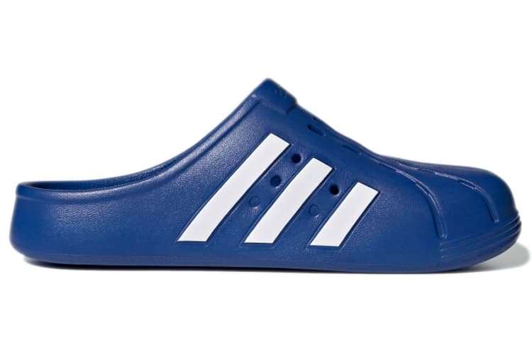 Adidas Adilette Clogs Royal Blue Cloud White 3