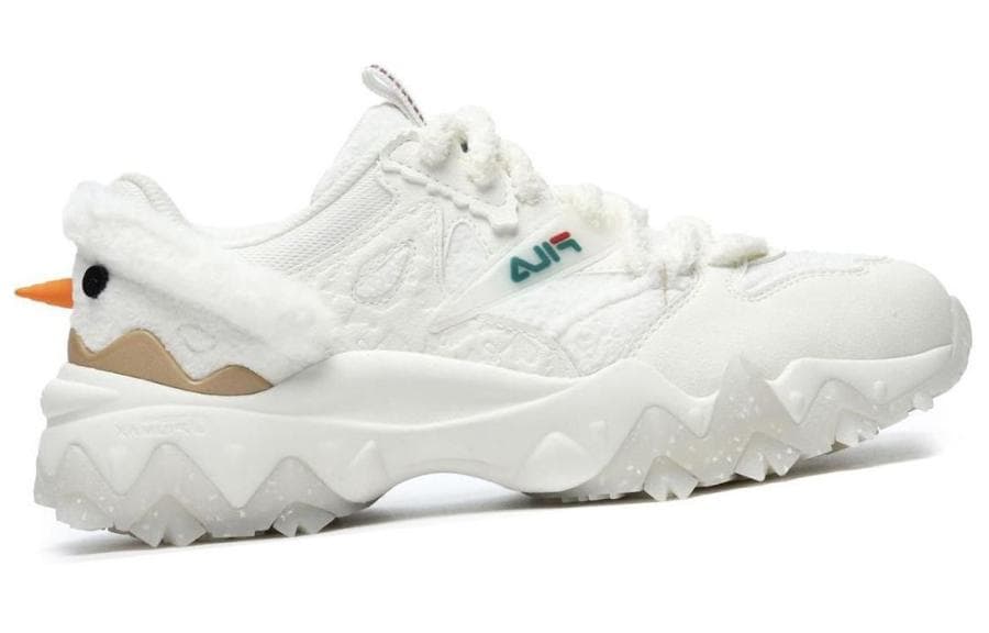 FILA Oakmont 2 2 Xmas Cushioning Anti-Slip And Wear-Resistant Low-Top Casual Shoes Women's Snow 4