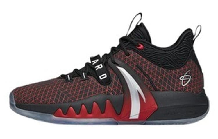 ANTA GH2 Basketball Shoes Men Mid-Top Red/Black
