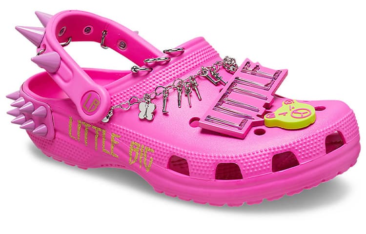 Crocs X LittleBig Classic Clog Sandals 'Pink' 6