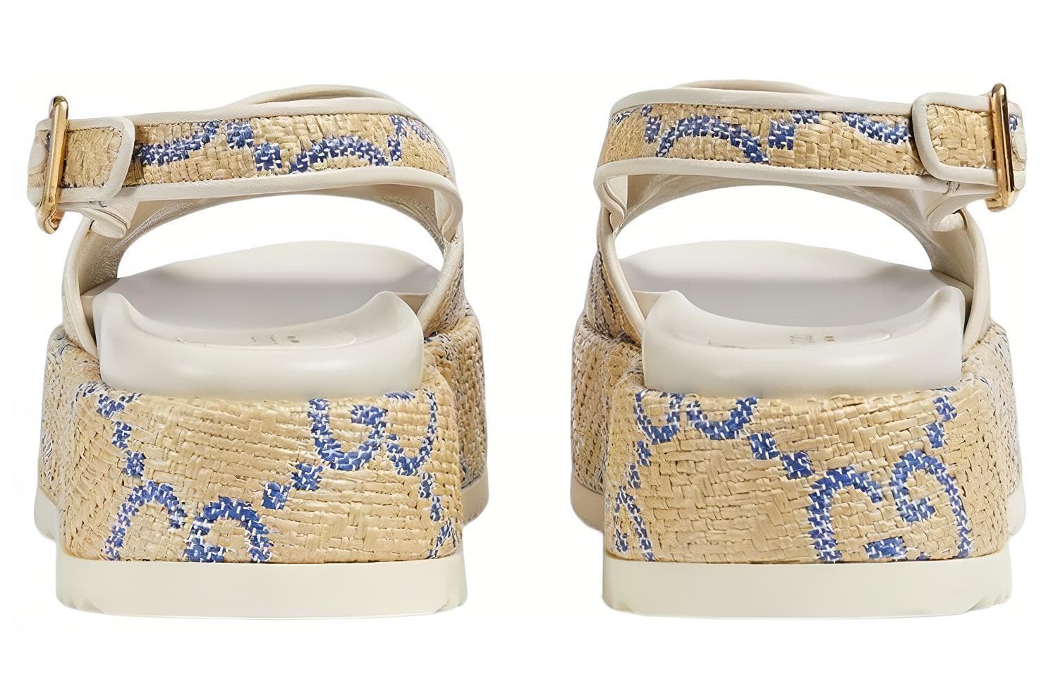 GUCCI Strap Sandals Women's Beige 6