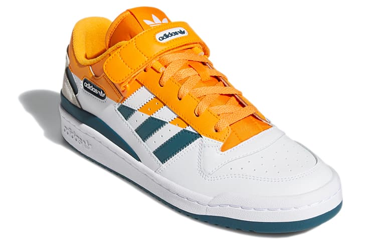 Adidas Forum Low Premium 'White Crew Orange Teal' 6