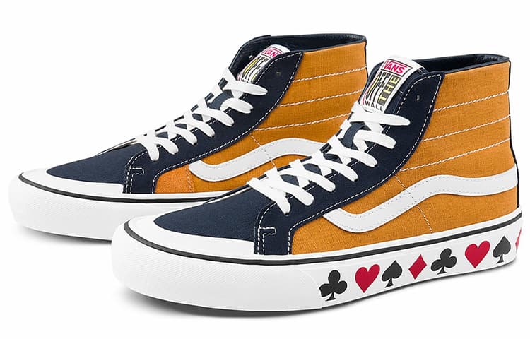 Vans SK8 Hi 138 Decon Sf 'Black Yellow' 4