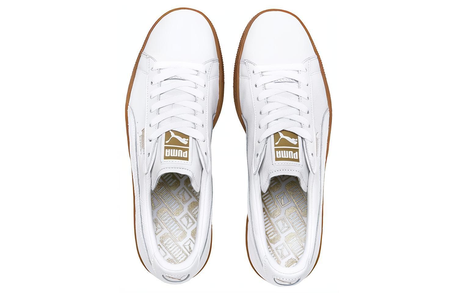 PUMA Basket Classic Gum Deluxe 'White Gold' 5