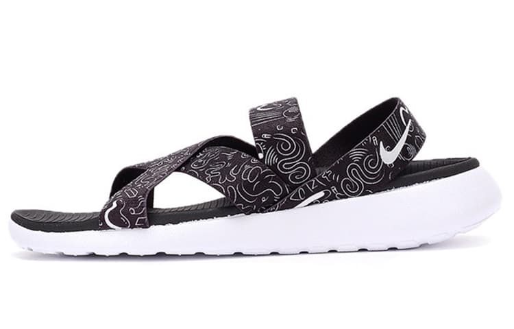Nike Roshe One Sandal Print 'Black White' Women's 2