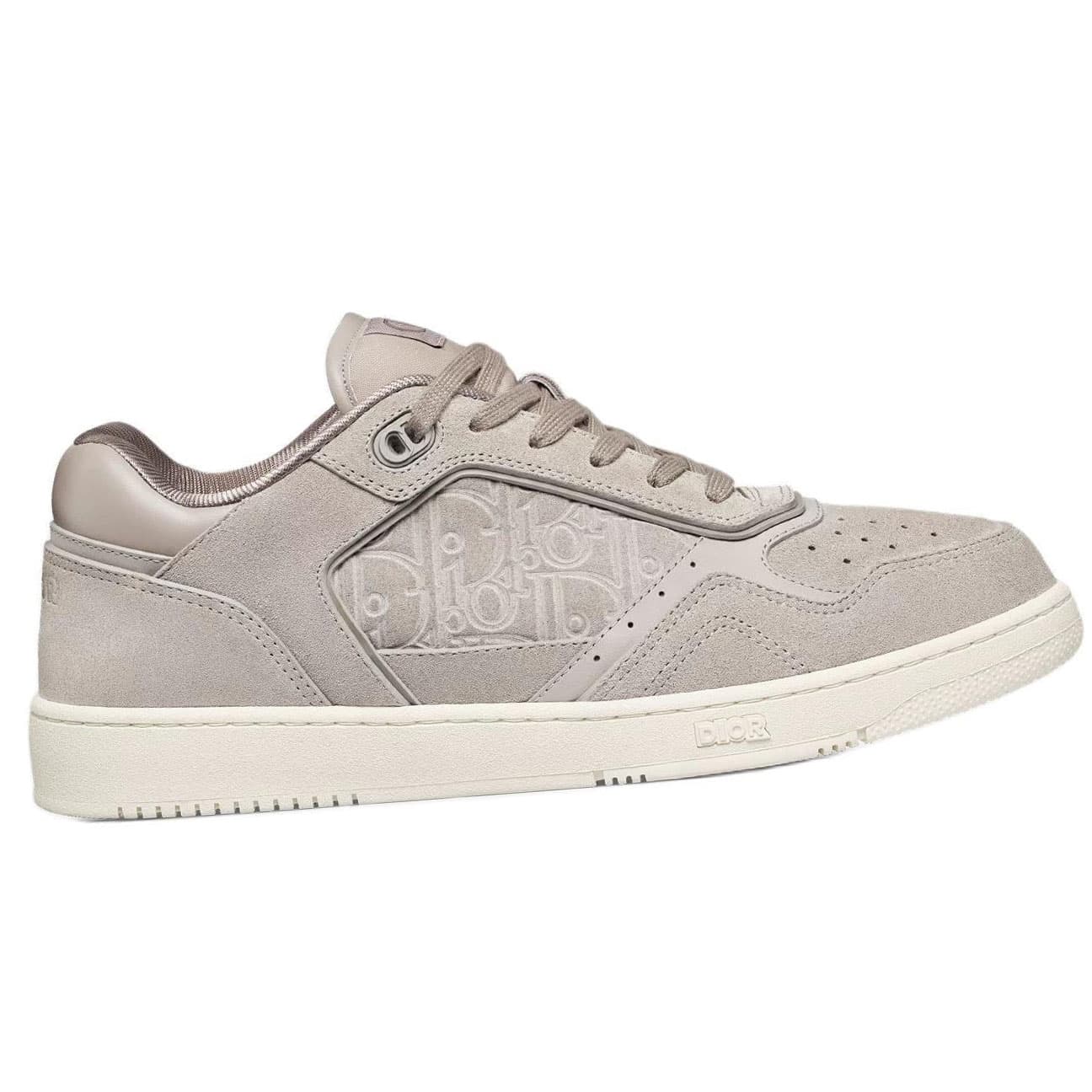 DIOR B27 Low-Top Skateboard Shoes Unisex Gray 4