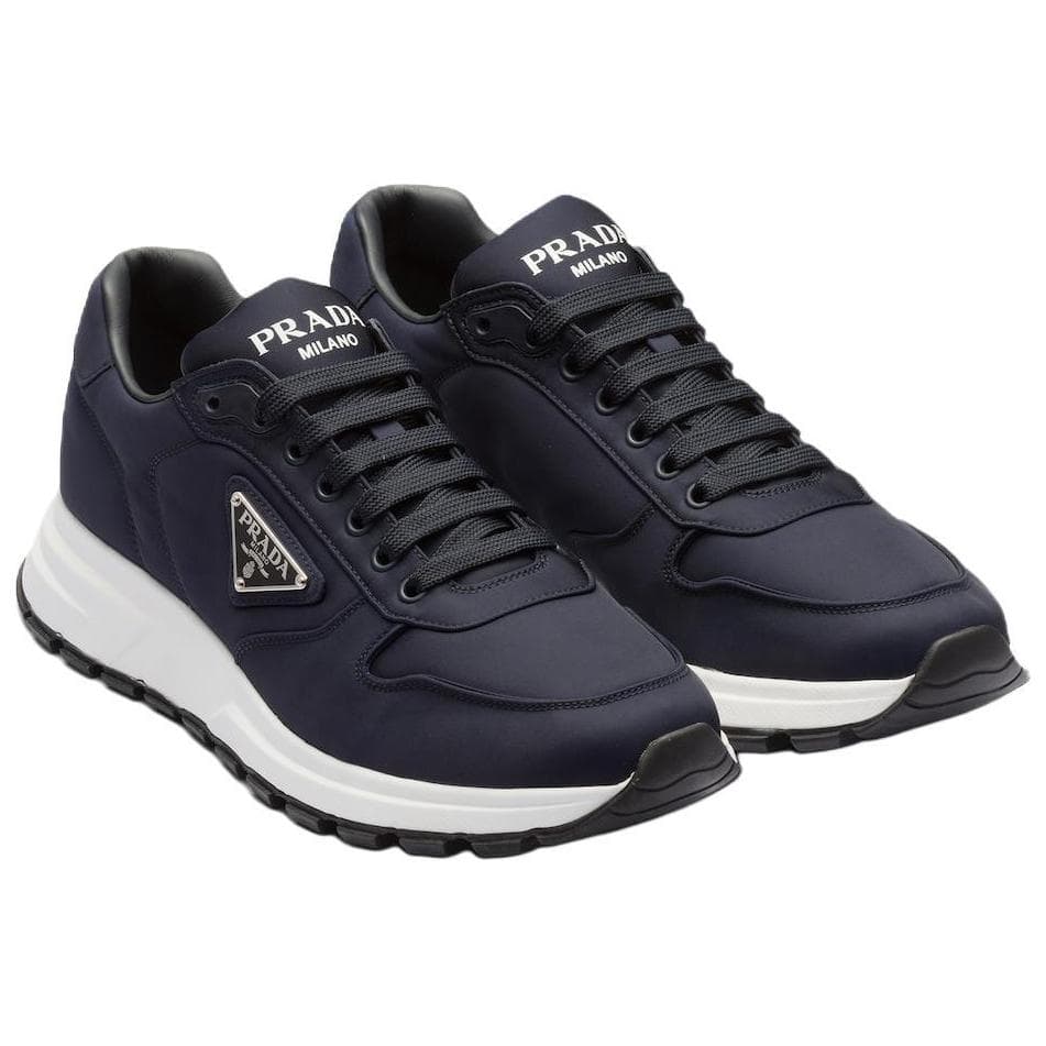 PRADA Re Nylon Sneaker Marine White 5