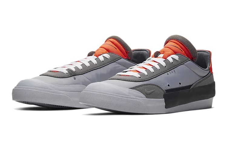 Nike Drop Type Lx Wolf Grey Total Orange 5