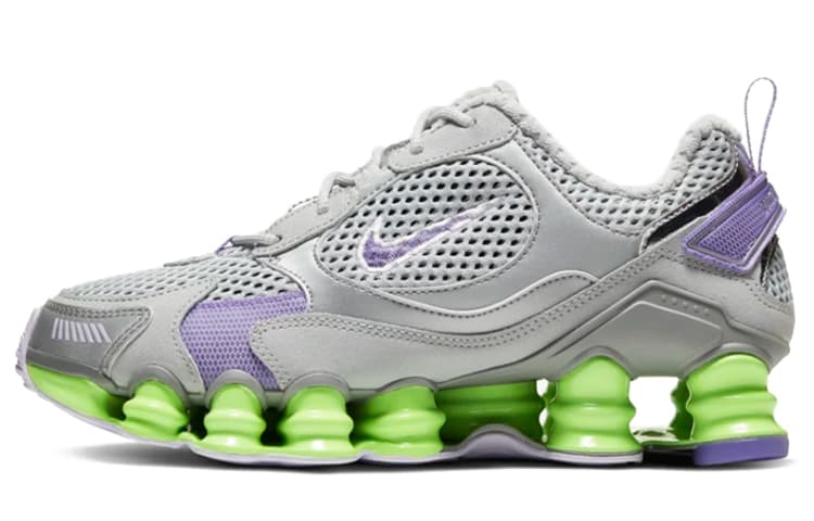 Nike Shox Tl Nova Grey Neon Women's 2