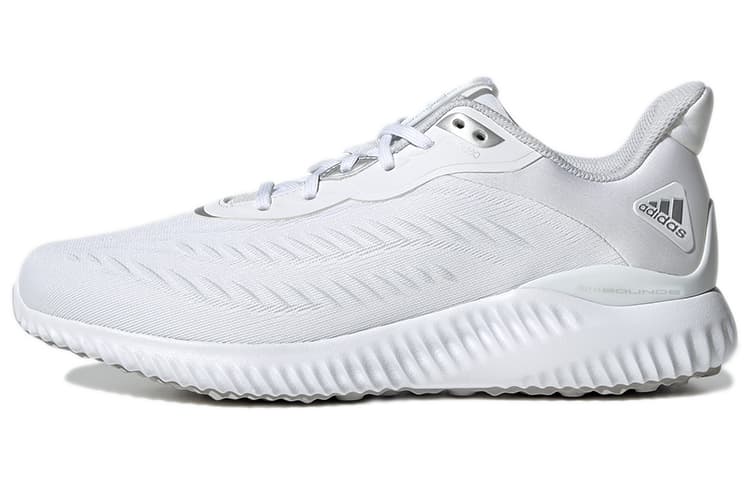 Adidas Alphabounce 'White Silver Metallic'
