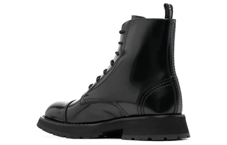 Alexander McQueen Lace-Up Ankle Boots 6