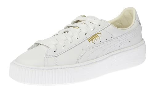 PUMA Basket Platform Core 'White Gold' Women's 3