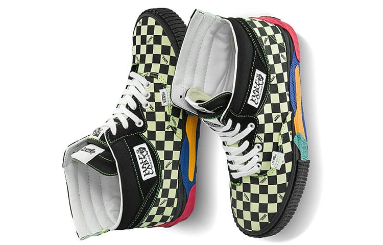 Vans Vault Cap Mash Hi Lx Checkerboard Multi 6