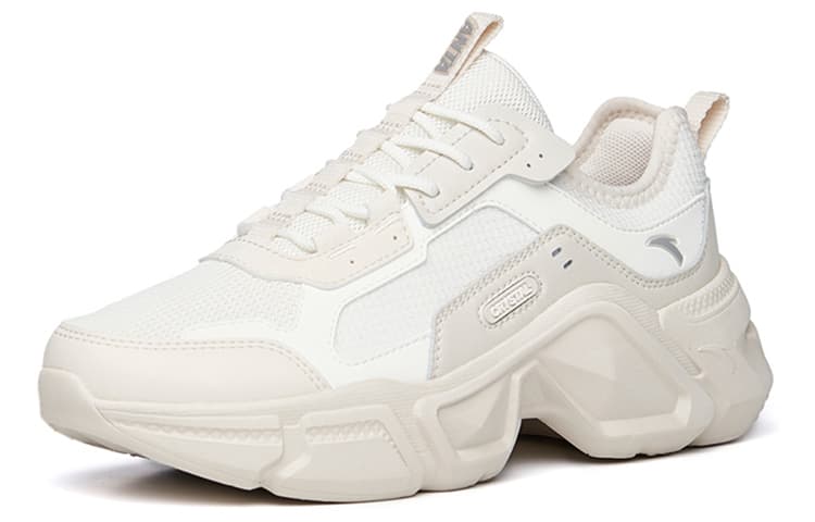 Anta Life Collection Low-Top Sports Casual Shoes Women's White Gray 6