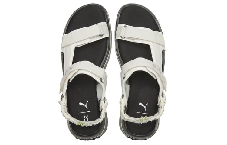 PUMA Future Rider Sandal Liu Wen White Black Women's 6