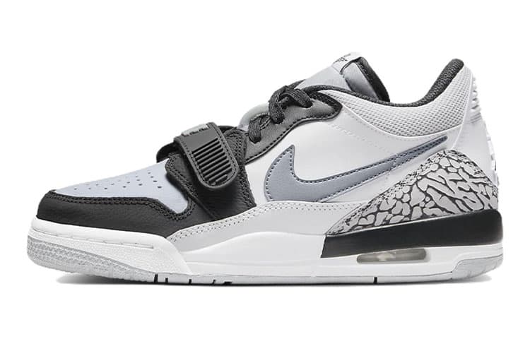 Jordan Legacy 312 Low White Black Grey GS