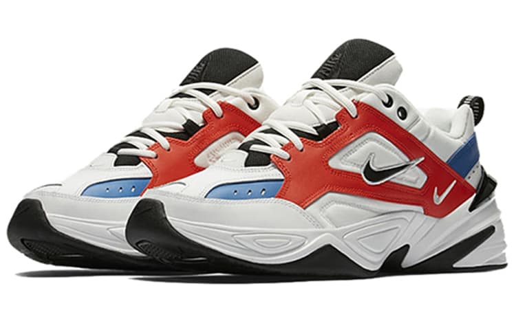 Nike M2K Tekno White Black Orange 3