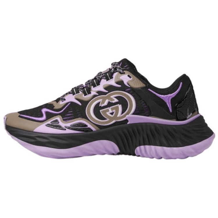 GUCCI Ripple Low-Top Casual Shoes Men's Purple 2
