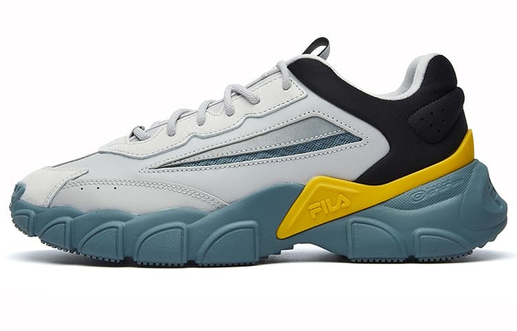 FILA Fashion Sneakers Grey/Yellow 2