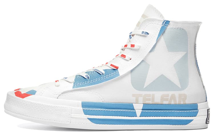 Converse Chuck Taylor All Star 70 Hi Telfar White Blue 2