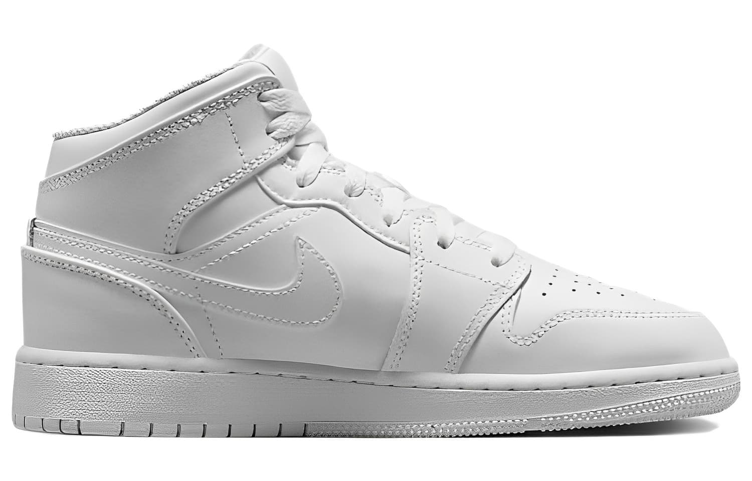 Jordan 1 Mid Triple White 2023 GS 3