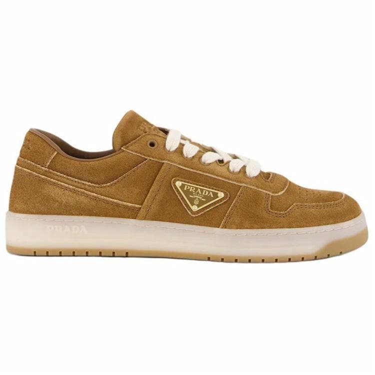PRADA Prada Downtown Low-Top Skateboard Shoes Men's Brown 4