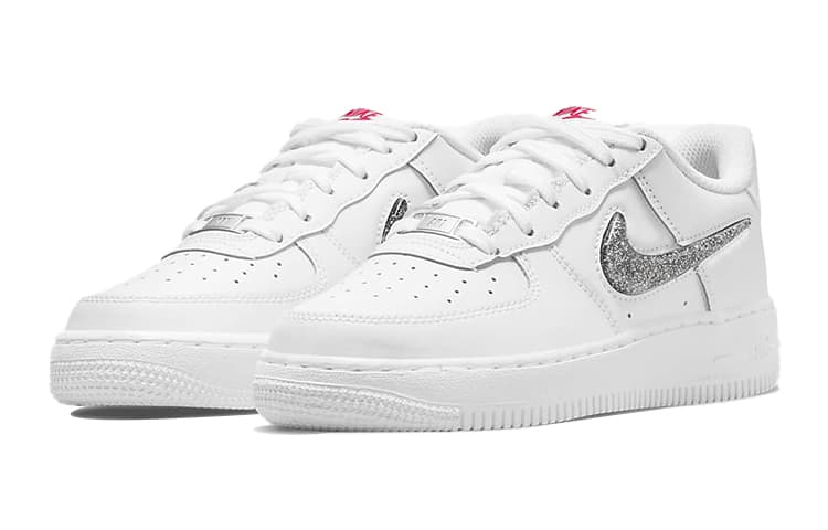 Nike Air Force 1 Low LV8 White Metallic Silver 3