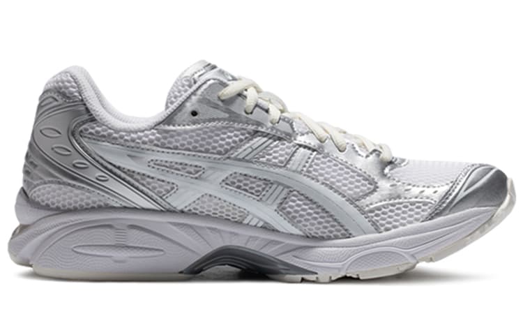 Asics Gel Kayano 14 JJJJound Silver White 4