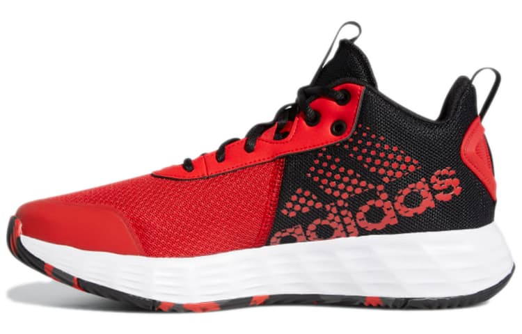 Adidas Ownthegame Vivid Red Cloud White Core Black 2