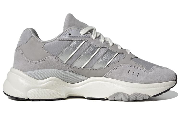Retropy F90 Adidas Originals 'Grey Silver Metallic' Women's 3