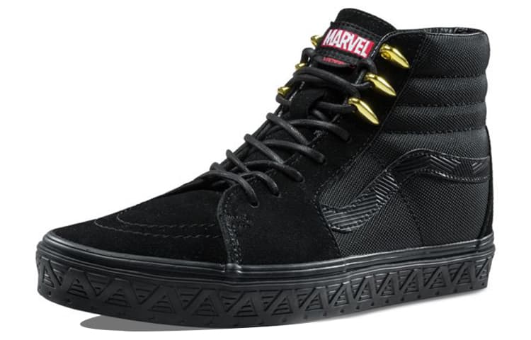 Vans Sk8 Hi Marvel Black Panther 3