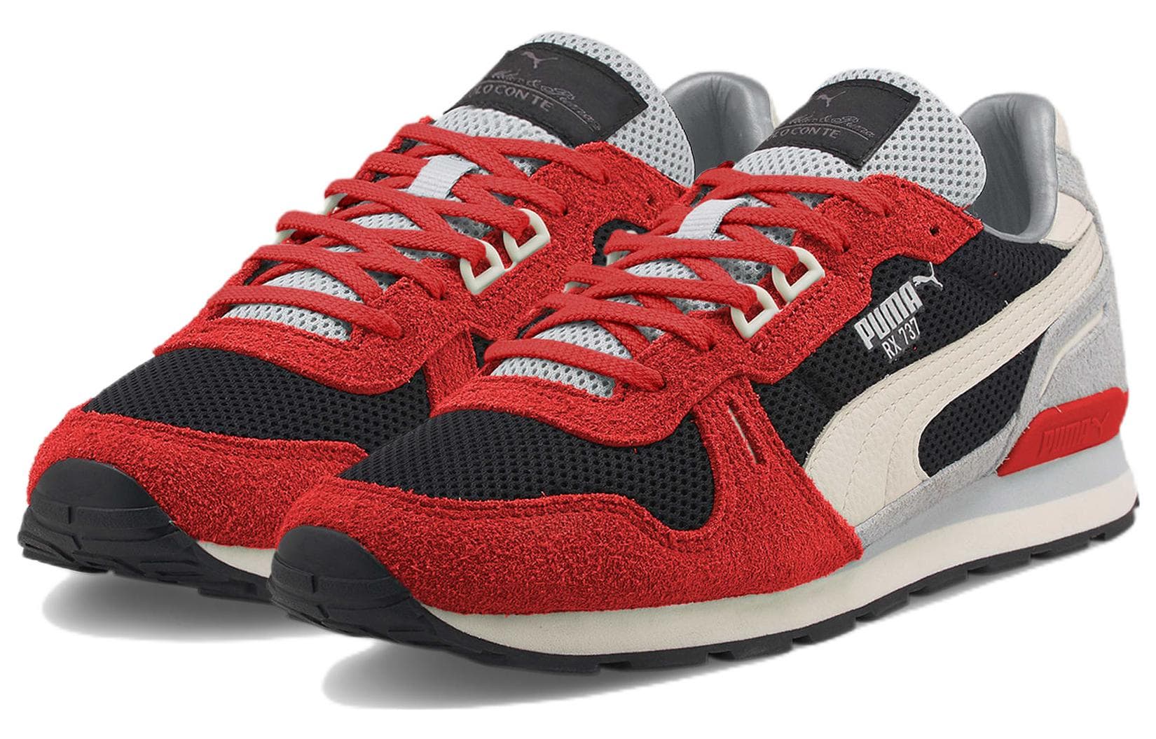Puma A.C. Milan X RX 737 'Red Black' 6