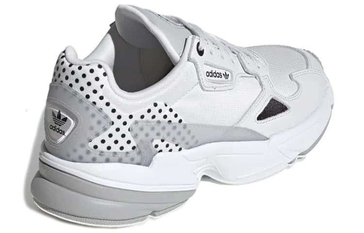 Adidas Originals Falcon Crystal White Polka Dot Women's 6