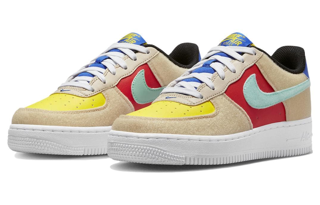 Nike Air Force 1 Low Multi-Color Velcro GS 5