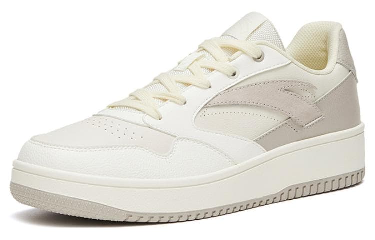 Anta Life Collection 0 Sensitivity Slip-Resistant Cushioning Wear-Resistant Low-Top Skateboard Shoes Gray White 4