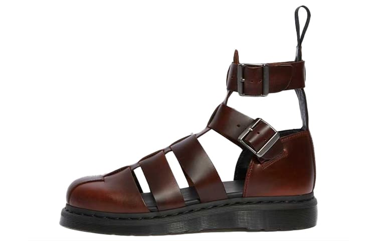 Dr.Martens Geraldo Leather Brown Sandals