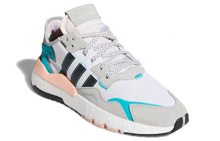 Adidas Originals Nite Jogger White Hi Res Aqua 5