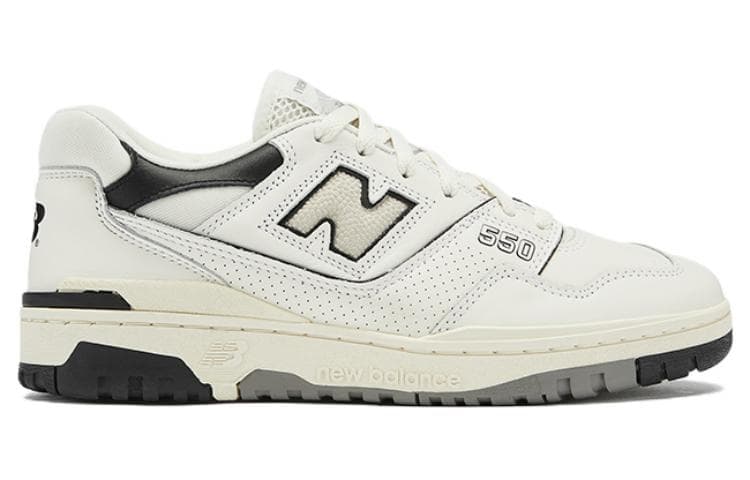 New Balance 550 Cream Black Men's 3