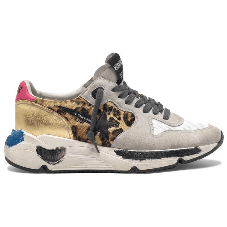 Golden Goose Running Sole Cushioned Wear-Resistant Water-Resistant Low-Top Casual Shoes Women's Gray 4