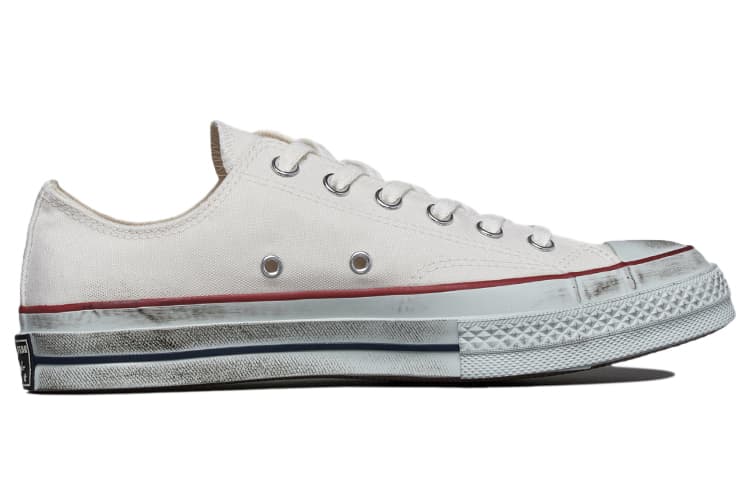 Converse Chuck Taylor All Star 1970s Canvas Shoes White/Grey 4
