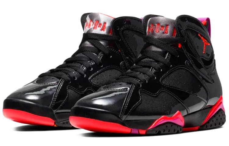 JORDAN 7 Retro Black Patent Women's 5