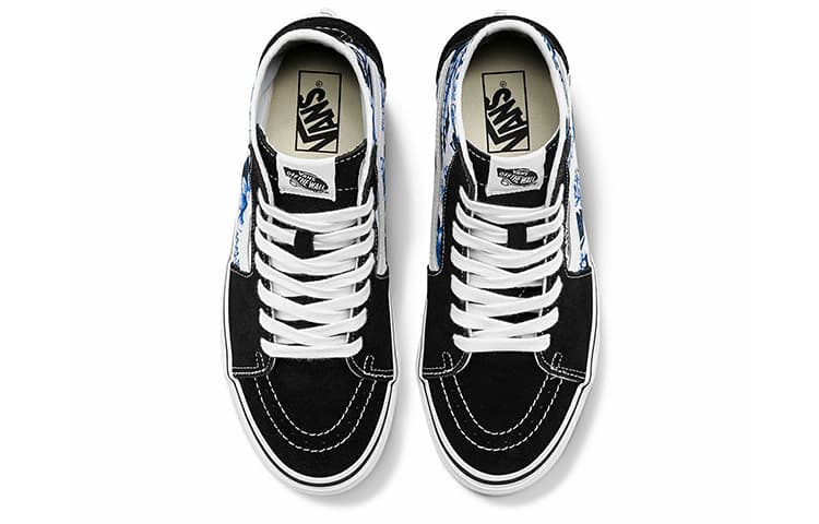 Sk8 Vans  Hi Tapered 'Floral Blue' 6
