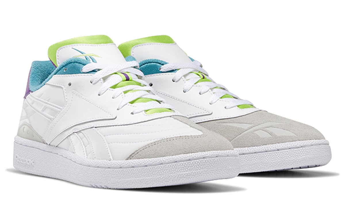 Reebok Club C Rc 1.0 White Purple Grey 6
