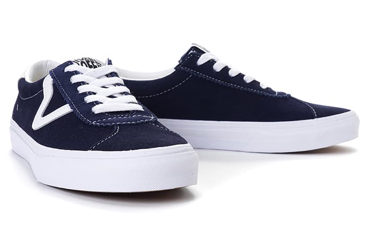 Vans Unisex Sports Sneakers Dark Blue Dark Blue 4