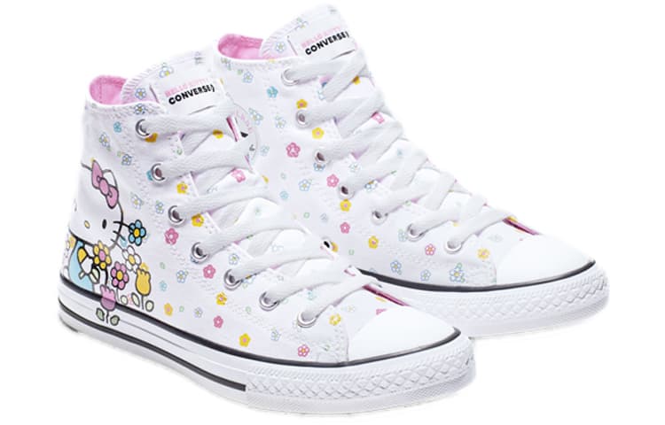 Converse X Hello Kitty Chuck Taylor All Star High Top Women's 6