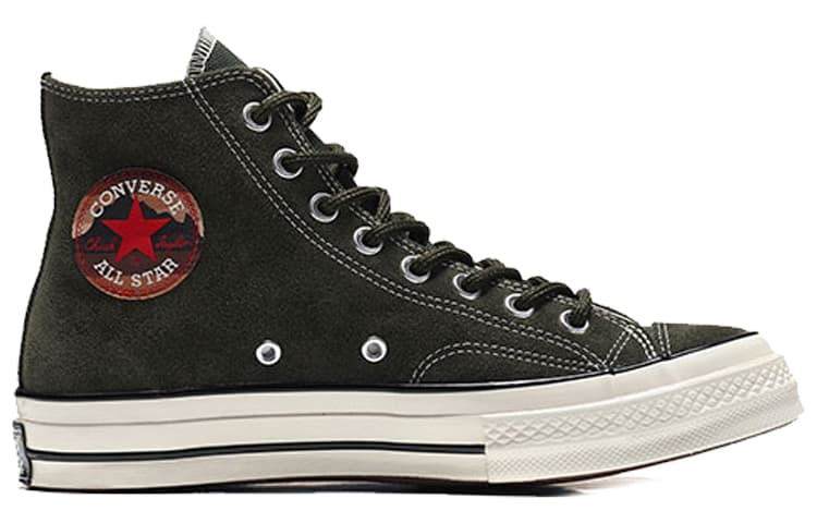 Converse Chuck Taylor All Star 70 Hi Suede Pack Utility Green 3