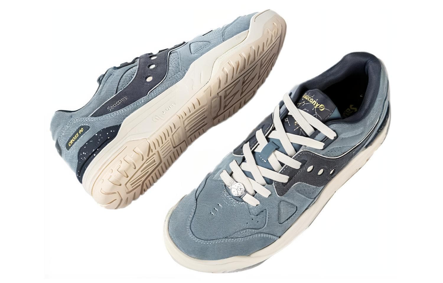 Saucony Cross 90 Low-Top Skateboard Shoes Unisex Blue 5