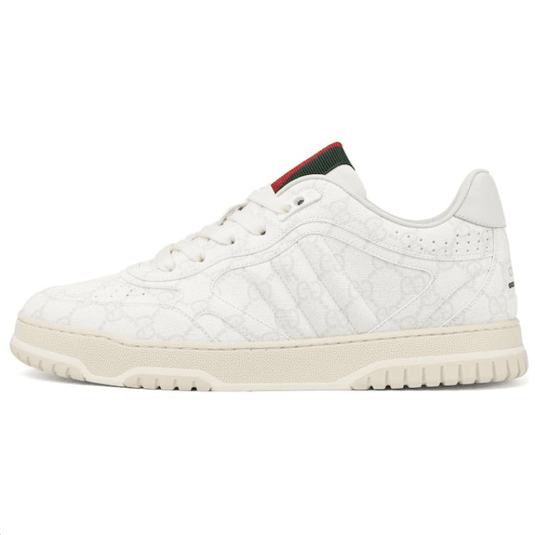 GUCCI Re Web Sneaker 'GG Canvas White Beige'