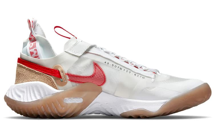 JORDAN Delta Breathe 'White Habanero Red' Women's 4