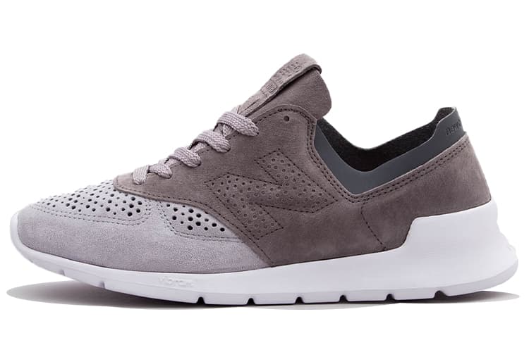 New Balance 1978 Series Suede Shock Absorption Non Slip Low Top Sports Gray Made In Usa 2